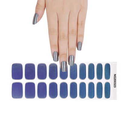 16/20Tips Semi-Cured Nail