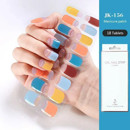 Gel Nail Stickers for UV Lamp
