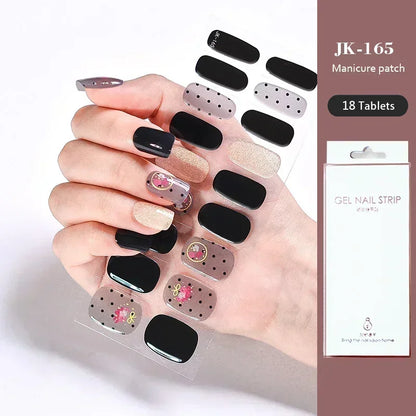 Gel Nail Stickers for UV Lamp