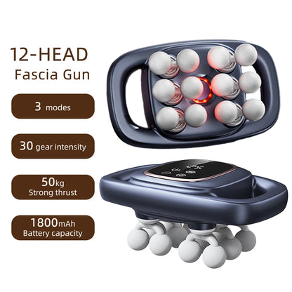 42-Heads Fascia Gun High-Frequency Vibration Body Massage