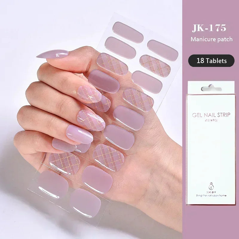 Gel Nail Stickers for UV Lamp