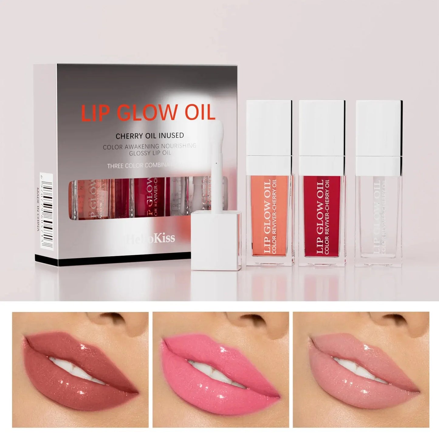 Set Crystal Jelly Moisturizing Lip Oil
