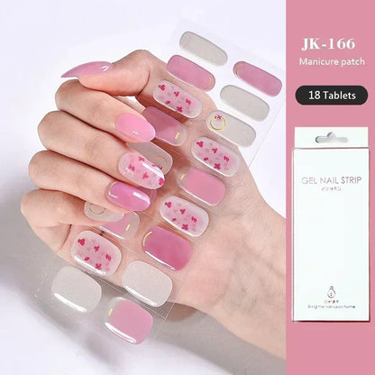 Gel Nail Stickers for UV Lamp