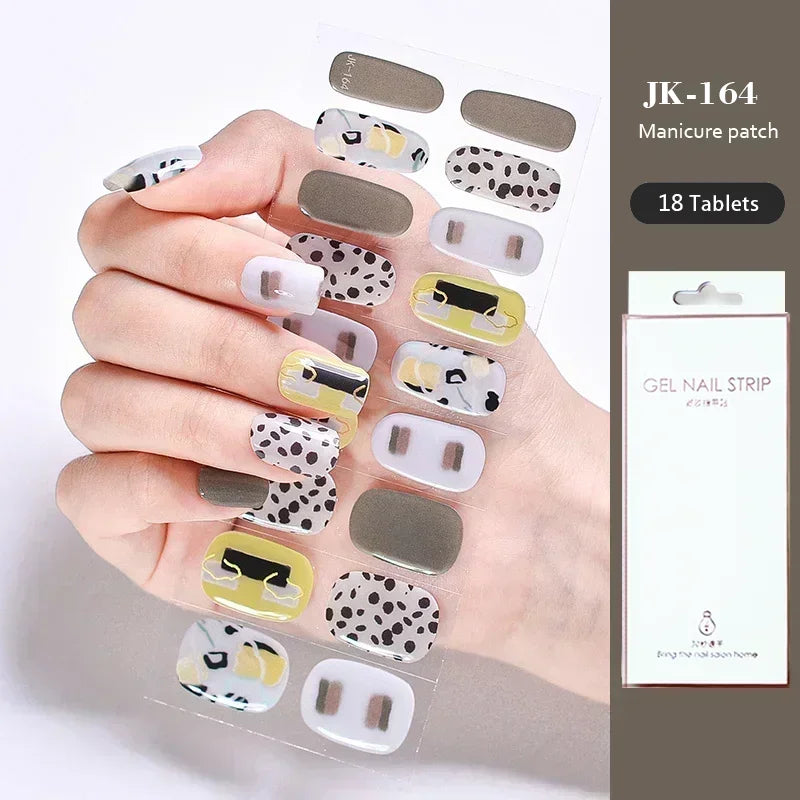 Gel Nail Stickers for UV Lamp