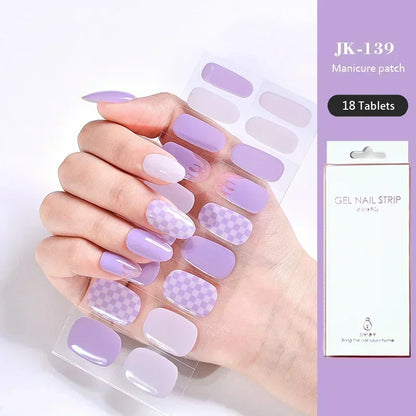 Gel Nail Stickers for UV Lamp