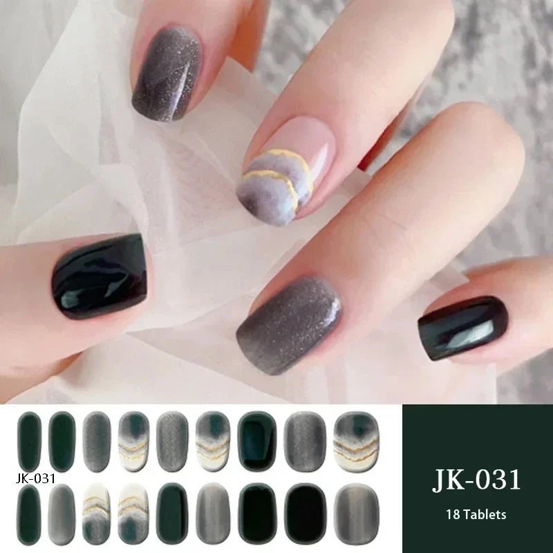 16/20Tips Semi-Cured Nail