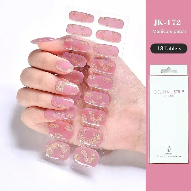 Gel Nail Stickers for UV Lamp