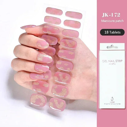 Gel Nail Stickers for UV Lamp