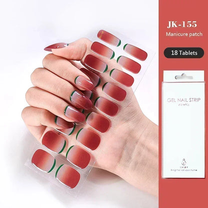 Gel Nail Stickers for UV Lamp