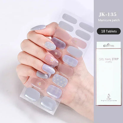 Gel Nail Stickers for UV Lamp