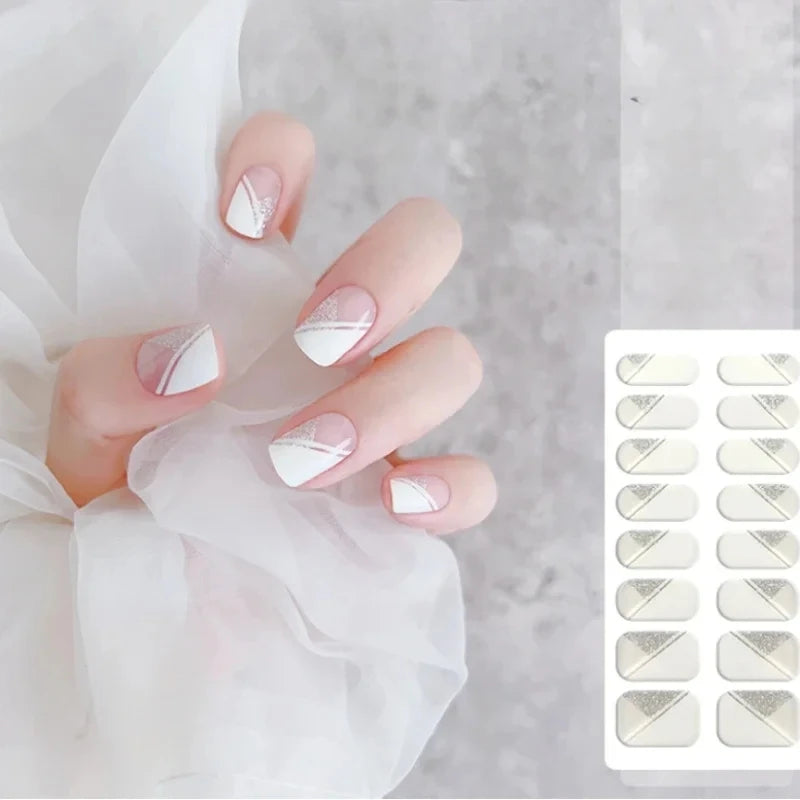 Gradient Semi-Cured Nail