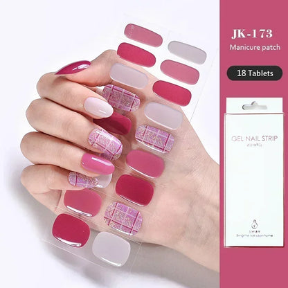 Gel Nail Stickers for UV Lamp