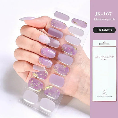 Gel Nail Stickers for UV Lamp