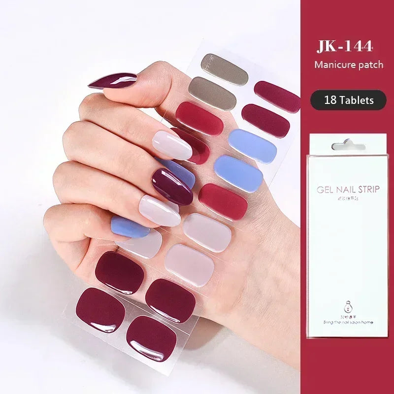 Gel Nail Stickers for UV Lamp