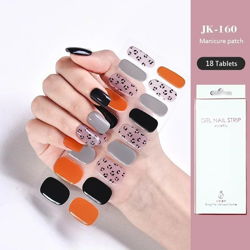 Gel Nail Stickers for UV Lamp