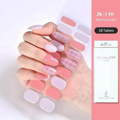 Gel Nail Stickers for UV Lamp