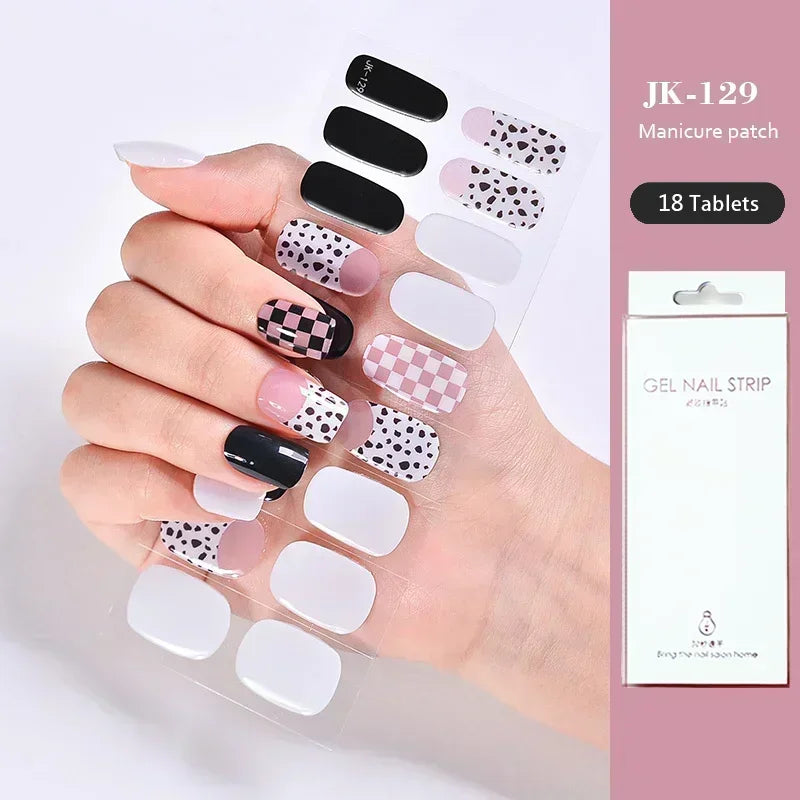 Gel Nail Stickers for UV Lamp