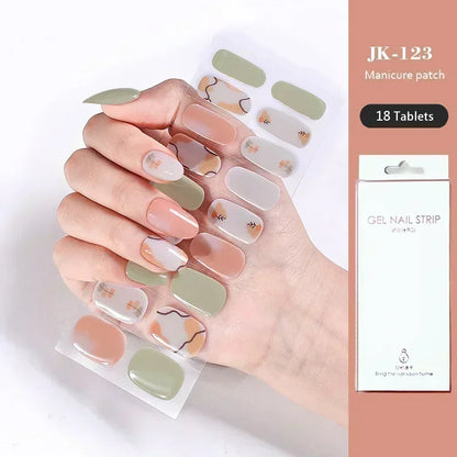 Gel Nail Stickers for UV Lamp