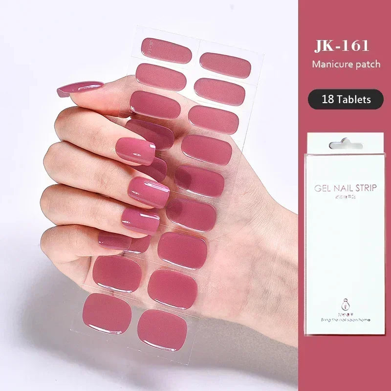 Gel Nail Stickers for UV Lamp