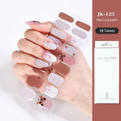 Gel Nail Stickers for UV Lamp