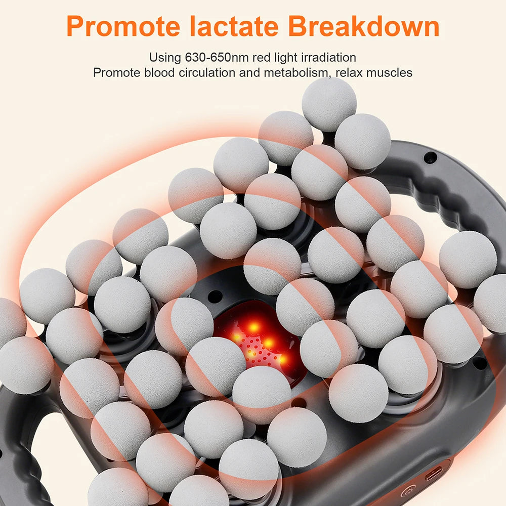 42-Heads Fascia Gun High-Frequency Vibration Body Massage