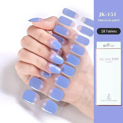 Gel Nail Stickers for UV Lamp