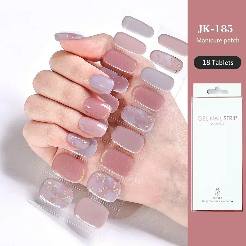 Gel Nail Stickers for UV Lamp