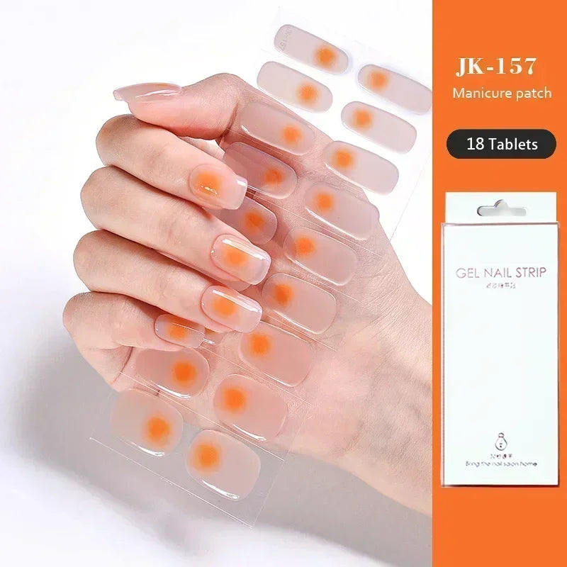 Gel Nail Stickers for UV Lamp
