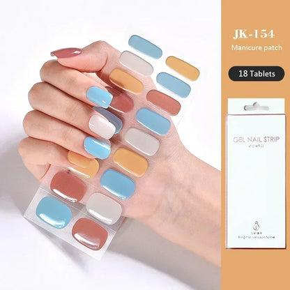 Gel Nail Stickers for UV Lamp