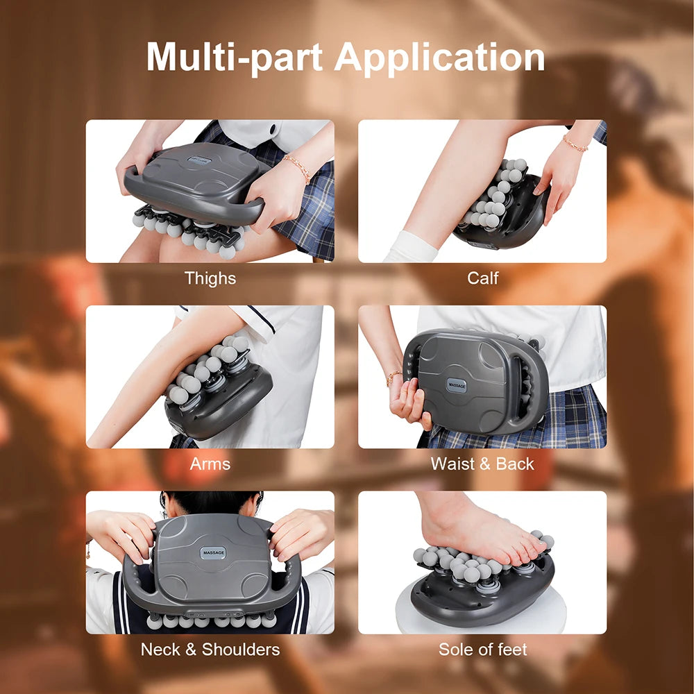 42-Heads Fascia Gun High-Frequency Vibration Body Massage