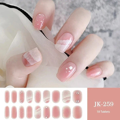 16/20Tips Semi-Cured Nail