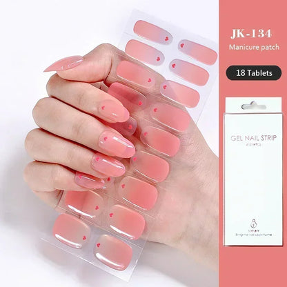 Gel Nail Stickers for UV Lamp