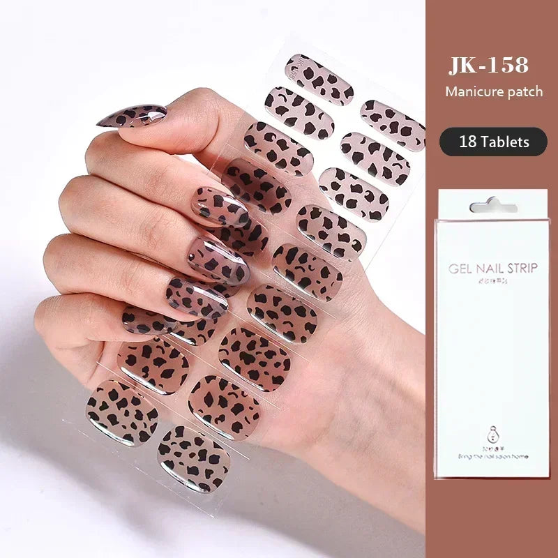 Gel Nail Stickers for UV Lamp