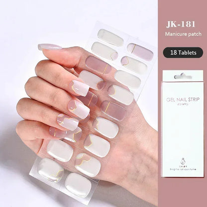 Gel Nail Stickers for UV Lamp