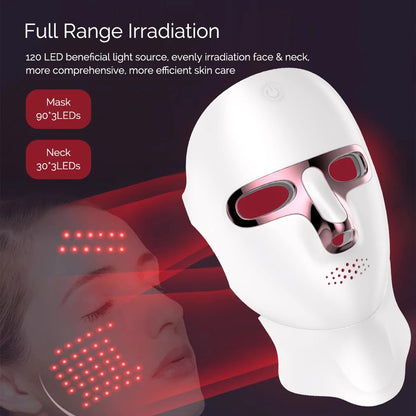 7 Color LED Facial Mask Face and Neck