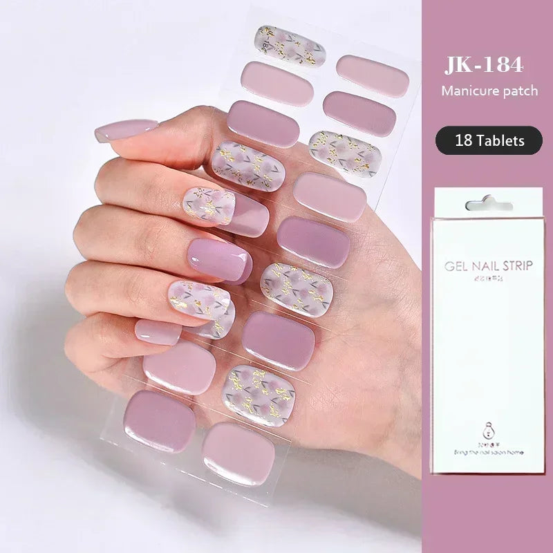 Gel Nail Stickers for UV Lamp