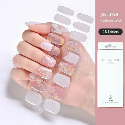 Gel Nail Stickers for UV Lamp