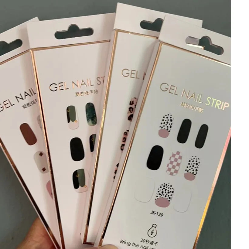 Gel Nail Stickers for UV Lamp