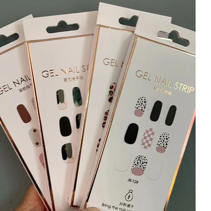 Gel Nail Stickers for UV Lamp