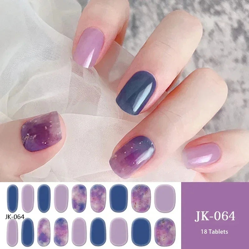 16/20Tips Semi-Cured Nail