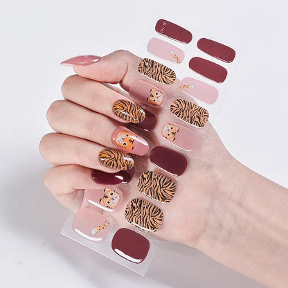 16/20Tips Semi-Cured Nail