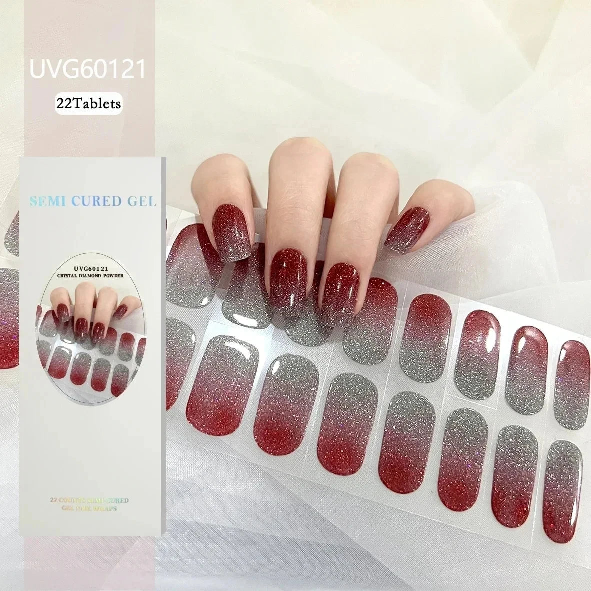 Gradient Semi-Cured Nail