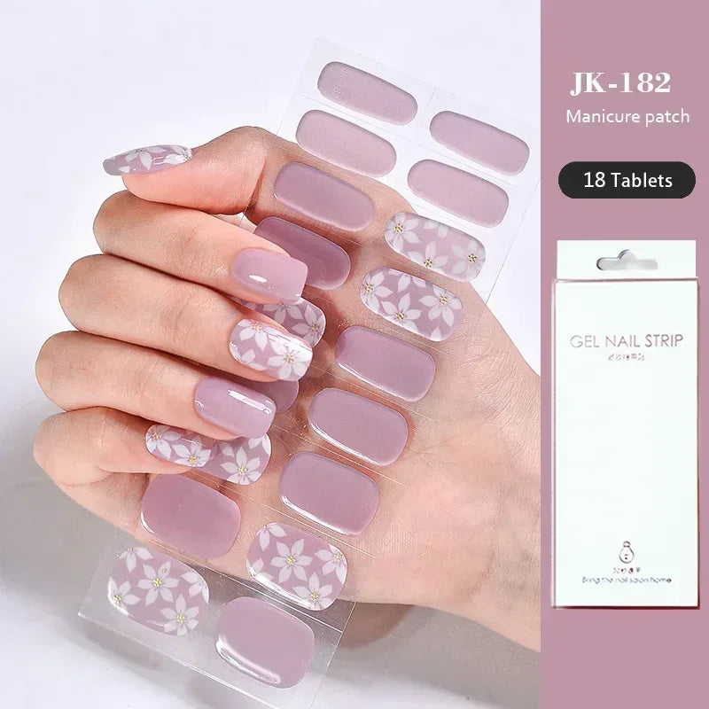 Gel Nail Stickers for UV Lamp