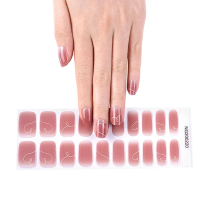 16/20Tips Semi-Cured Nail