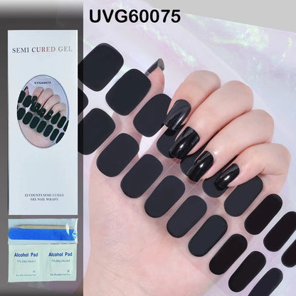 16/20Tips Semi-Cured Nail