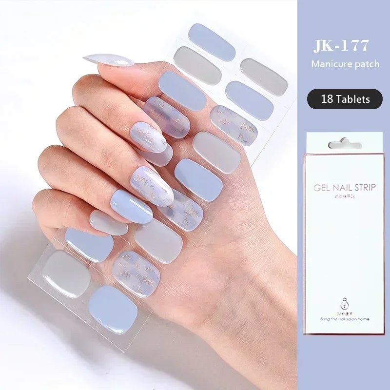 Gel Nail Stickers for UV Lamp