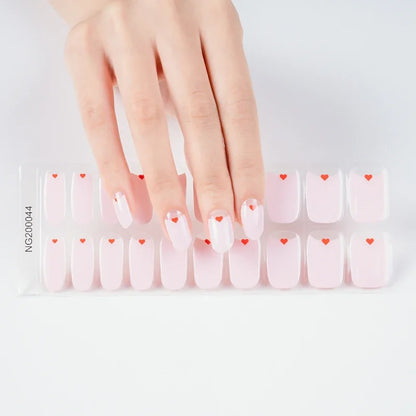 16/20Tips Semi-Cured Nail