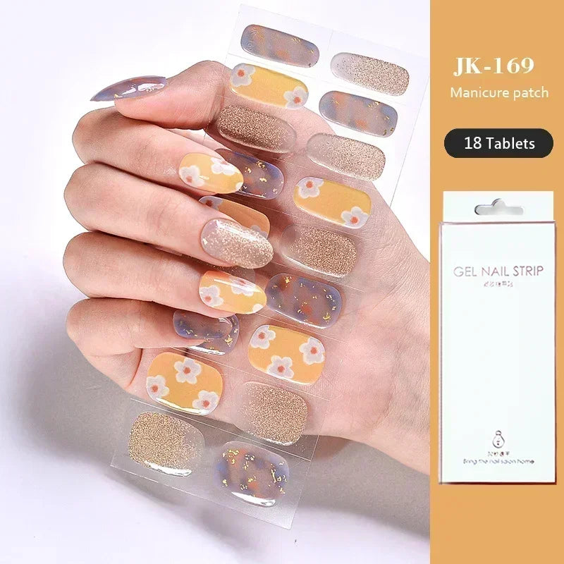 Gel Nail Stickers for UV Lamp