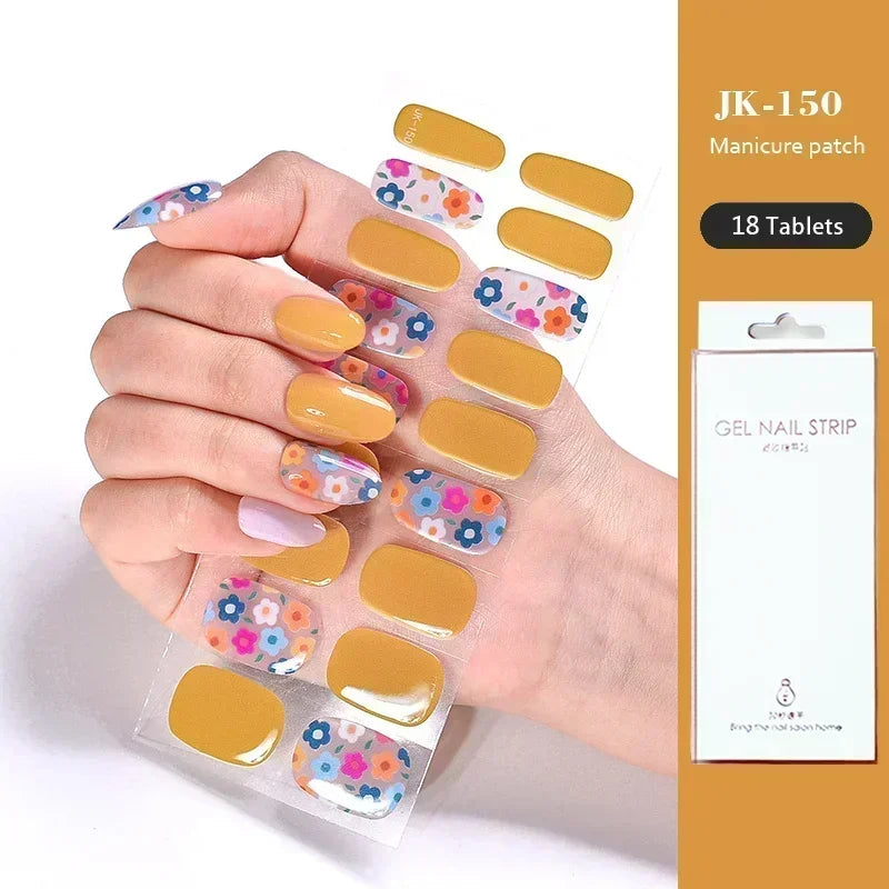 Gel Nail Stickers for UV Lamp