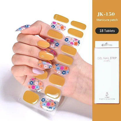 Gel Nail Stickers for UV Lamp